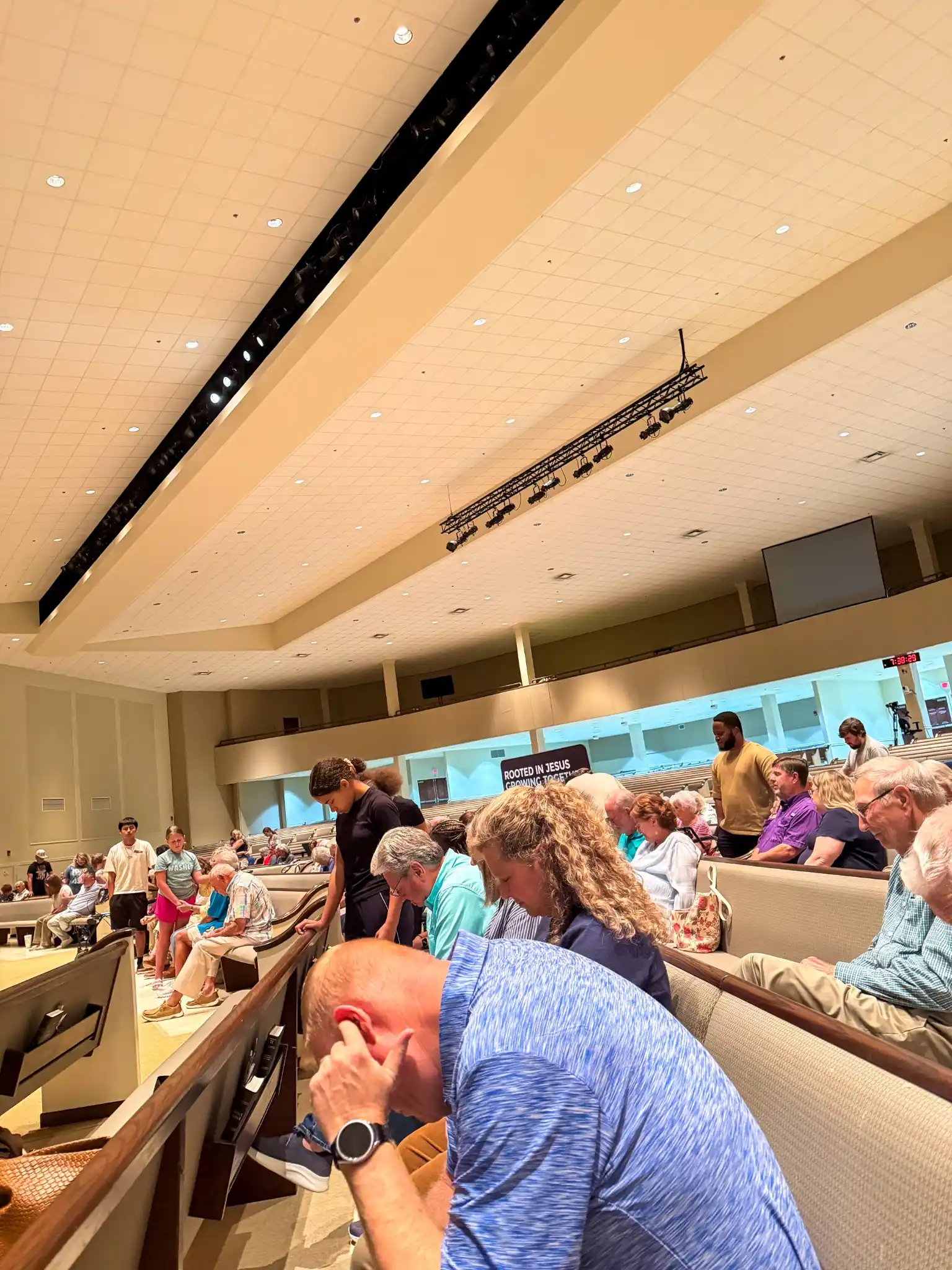 Churchgoers at Summer Grove Baptist Church, Church in Shreveport, LA